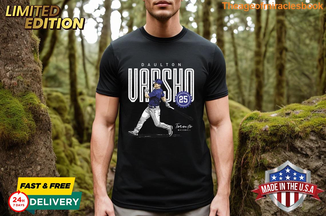 Exquisite Daulton Varsho Toronto Card Collection T-shirt