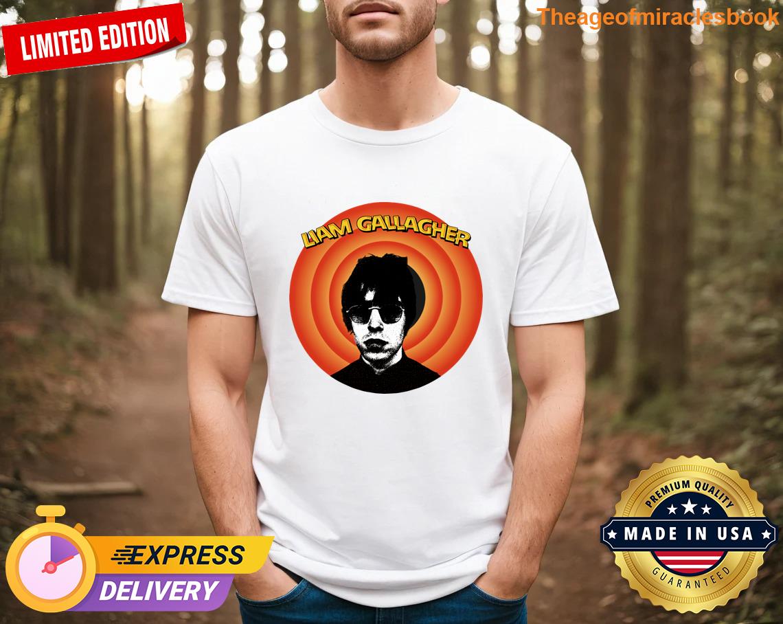 Liam Gallagher Vintage Cartoon T-shirt