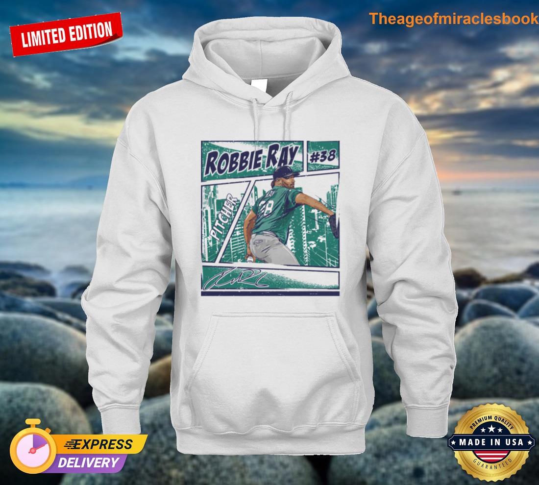 Alternative view of Robbie Ray Seattle Comic T-shirt