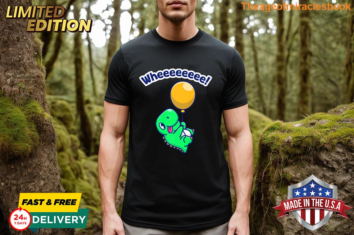 Wheeeeee! Funny Snapper The Snackosaur T-shirt
