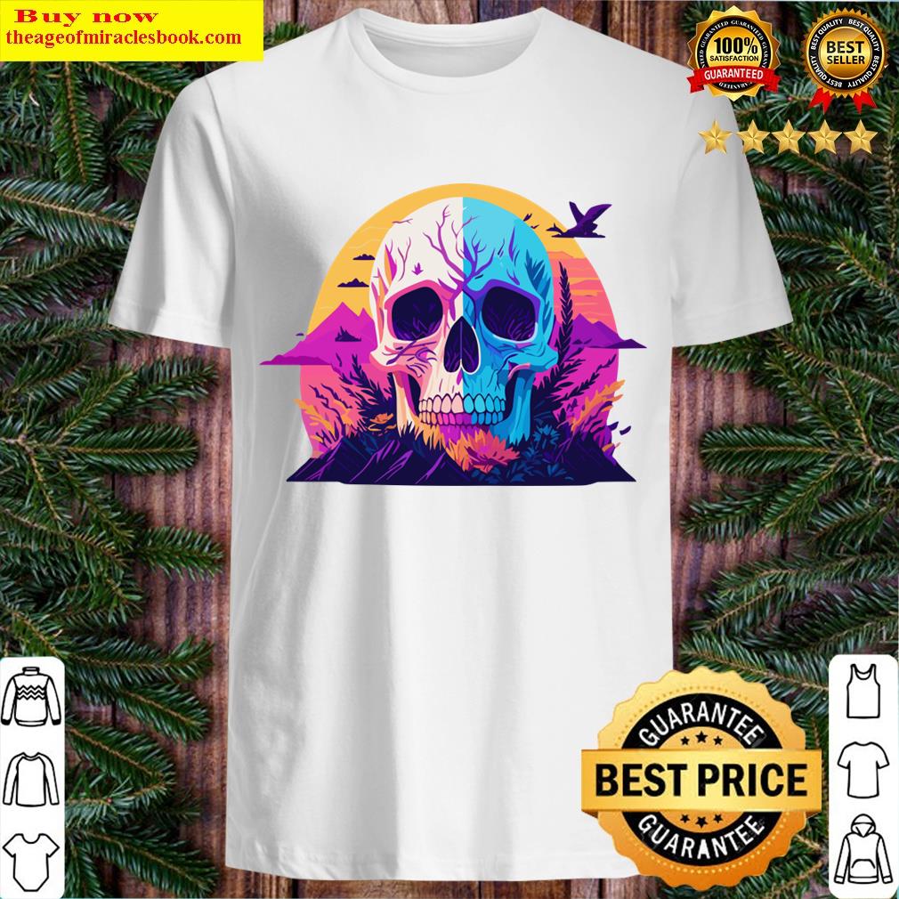 Skull In The Nature T-shirt