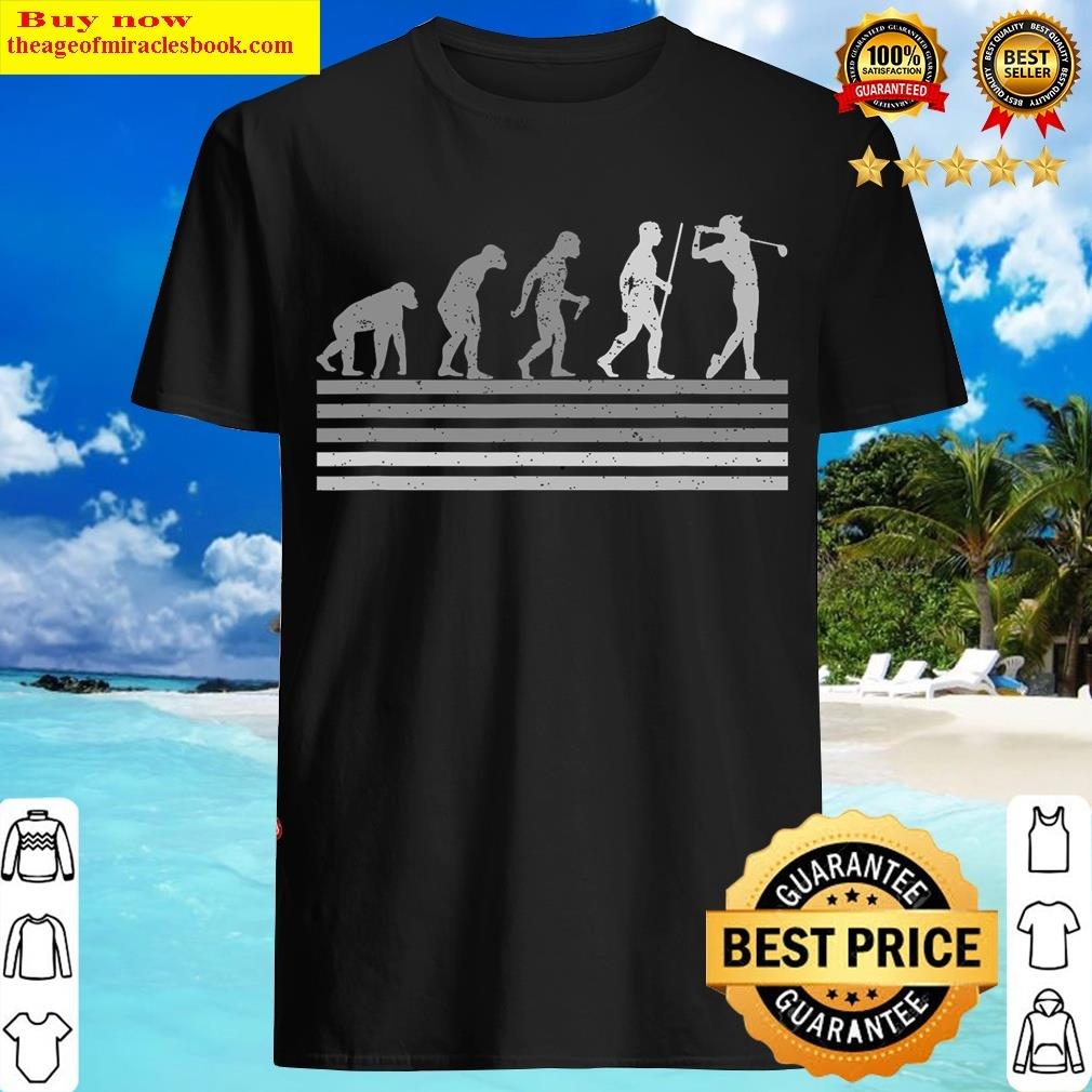 The Evolving Golfer Funning Golfing T-shirt
