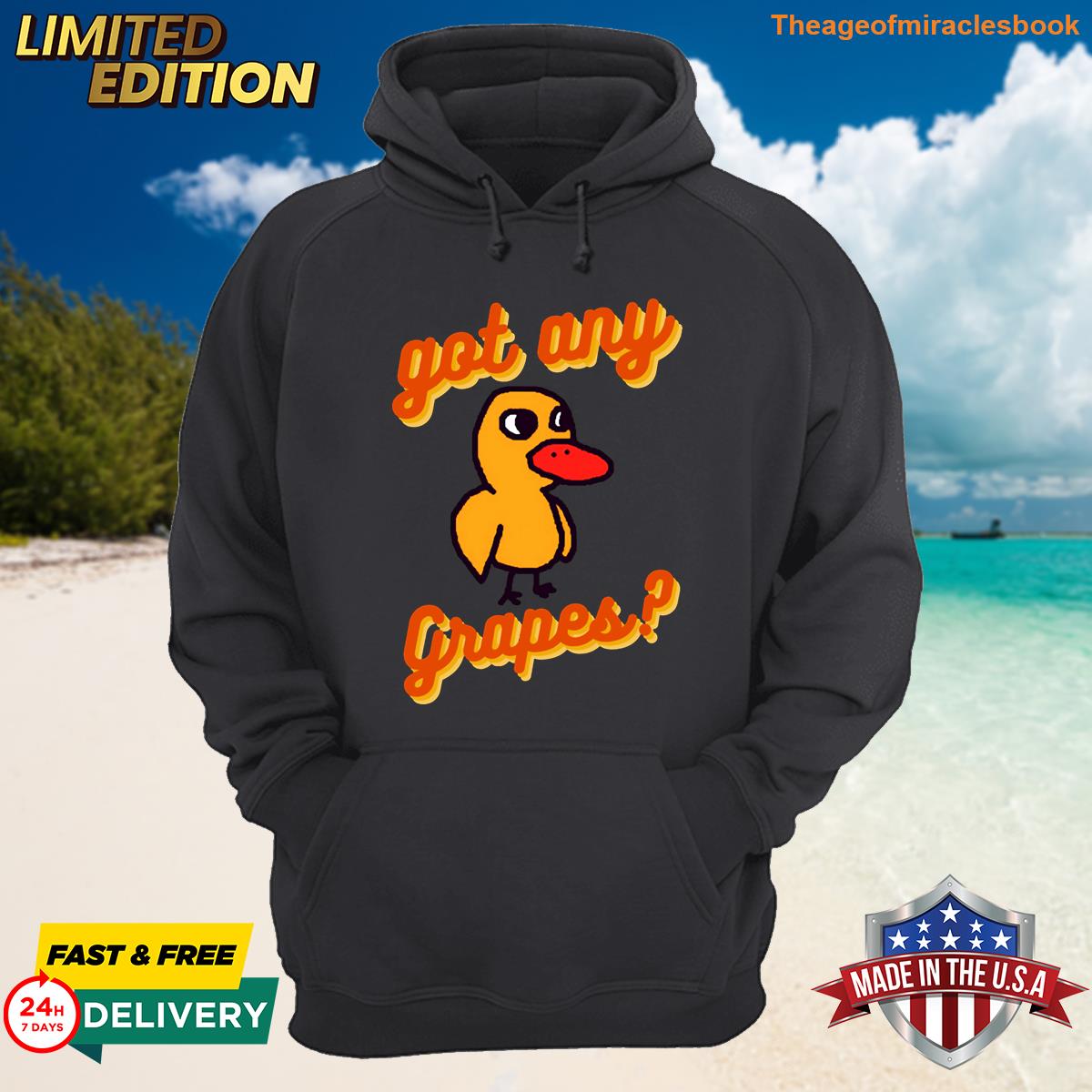 Alternative view of Got Any Grapes T-shirt