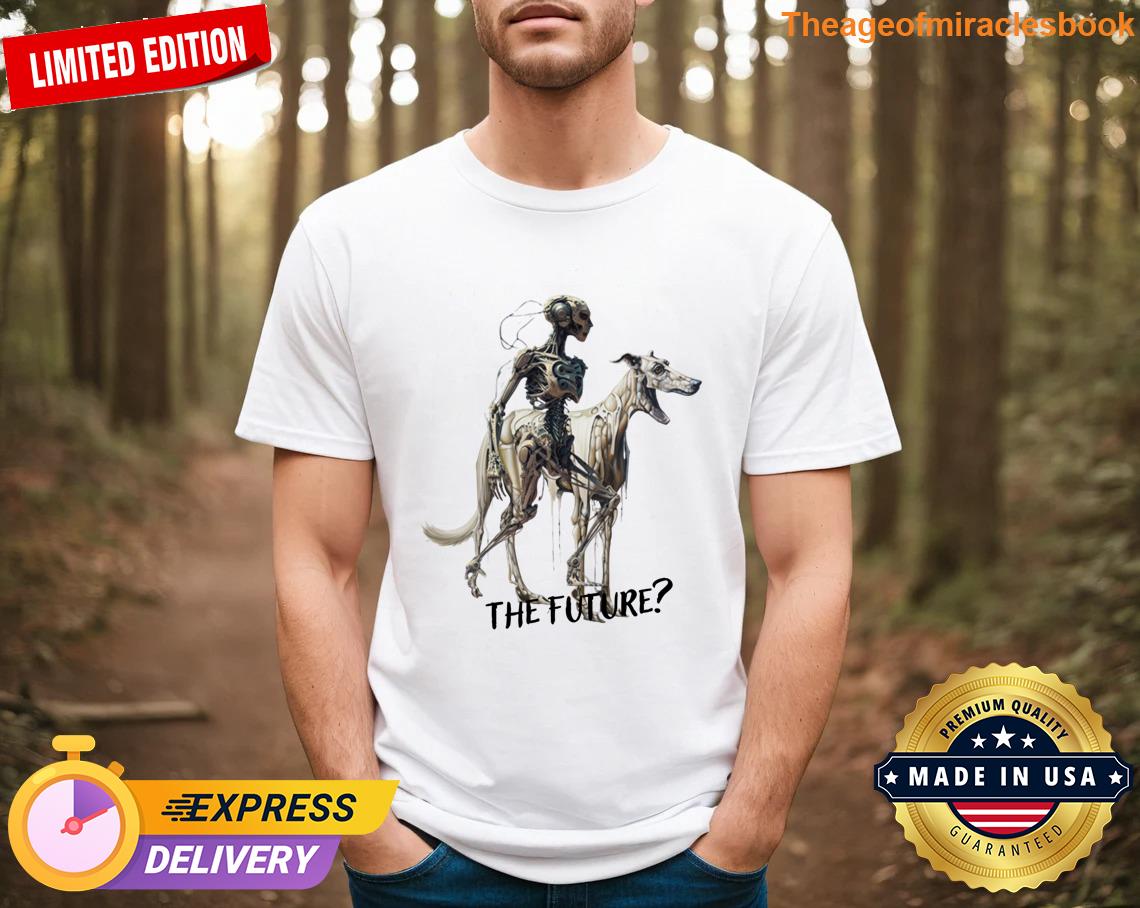 Human And Dog Robots T-shirt