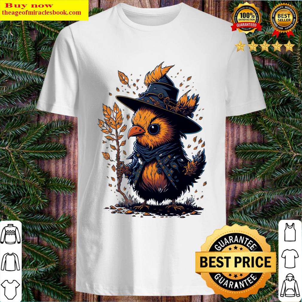 Autumn Scarecrow Chicken T-shirt