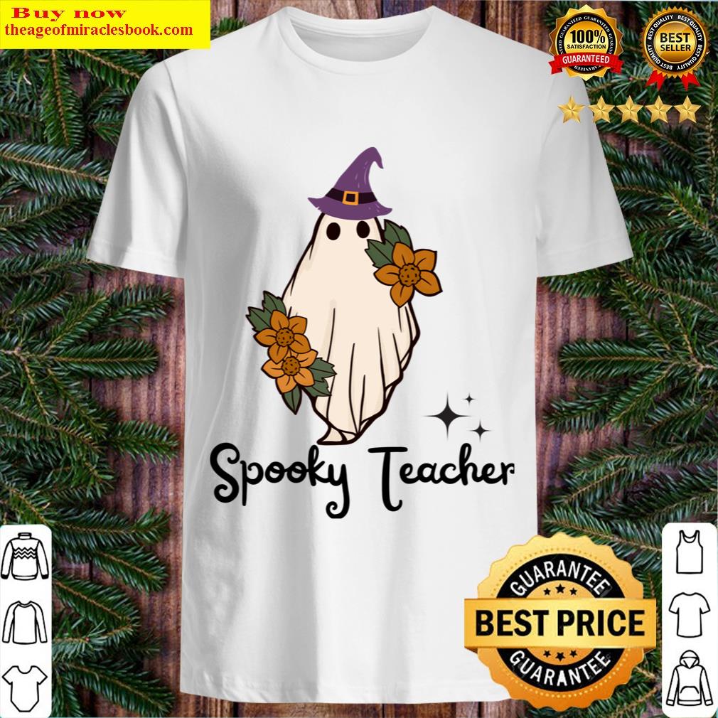 Spooky Teacher Halloween T-shirt