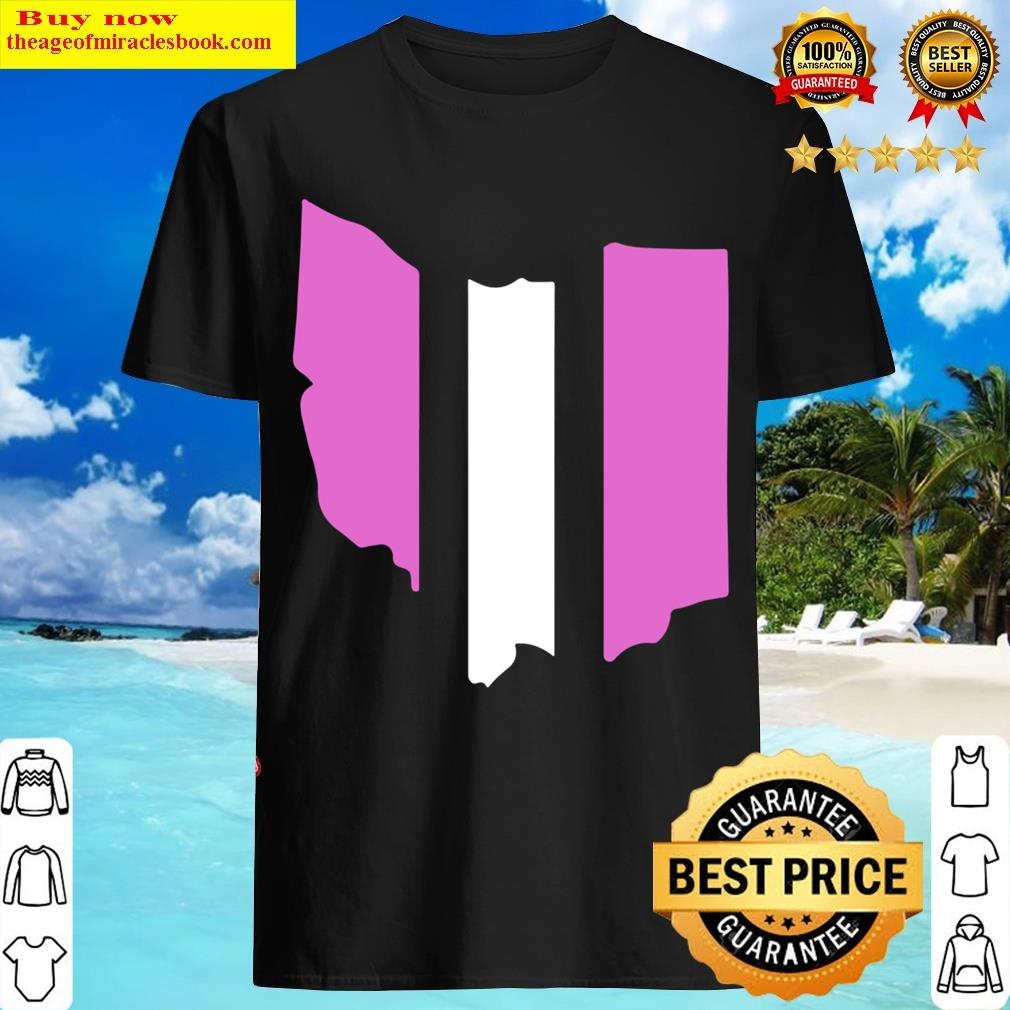 Cleveland Pink Stripe T-shirt