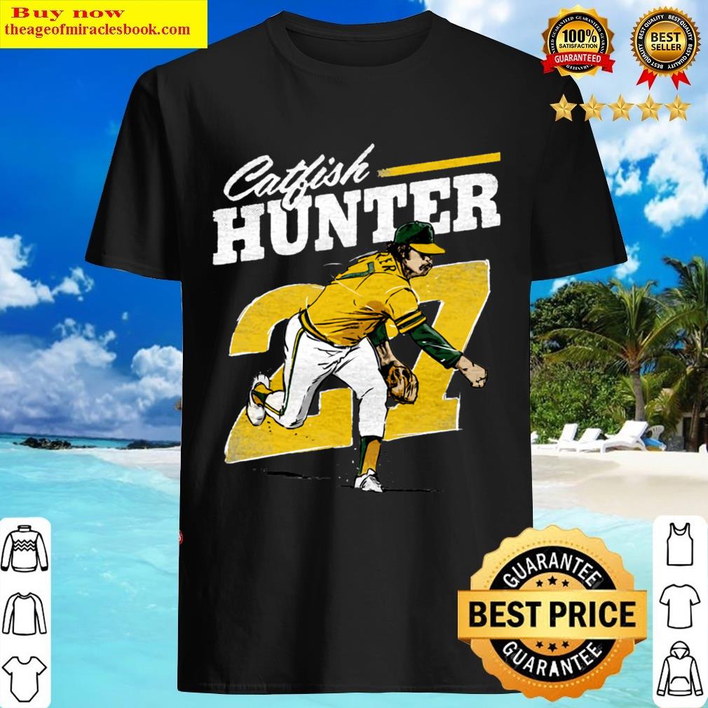 Catfish Hunter Oakland Retro T-shirt