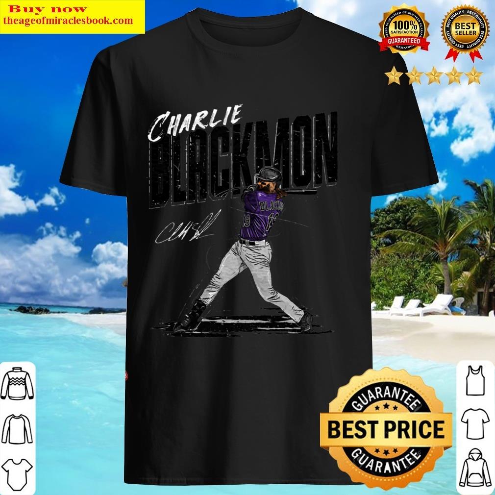 Charlie Blackmon Colorado Chisel T-shirt