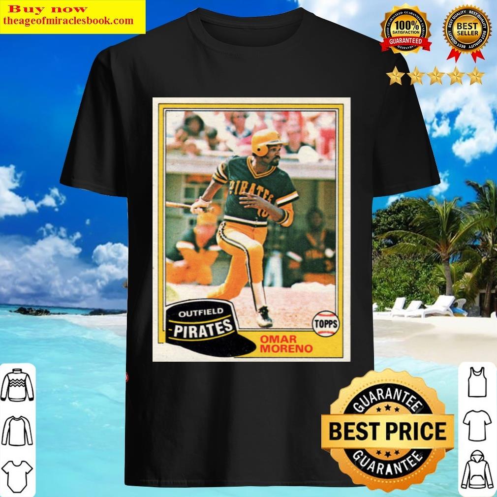 Omar Moreno 1981 Topps T-shirt