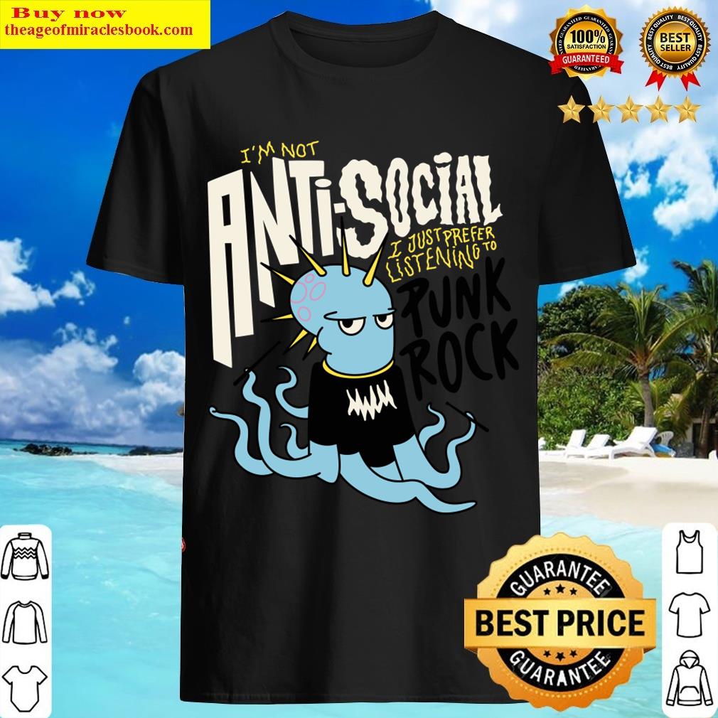 Punk Octopus Wild T-shirt