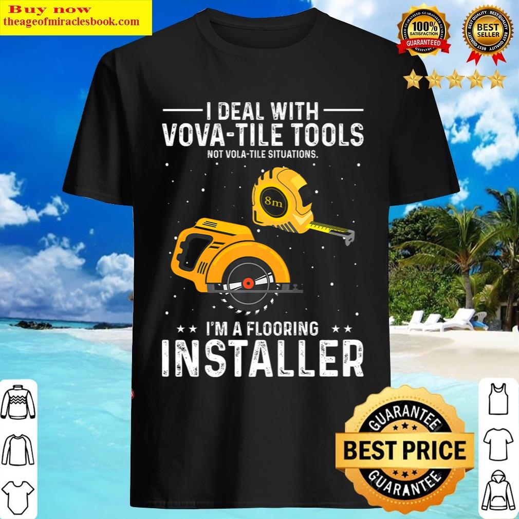 Flooring Construction Designs For Carpet Installer T-shirt