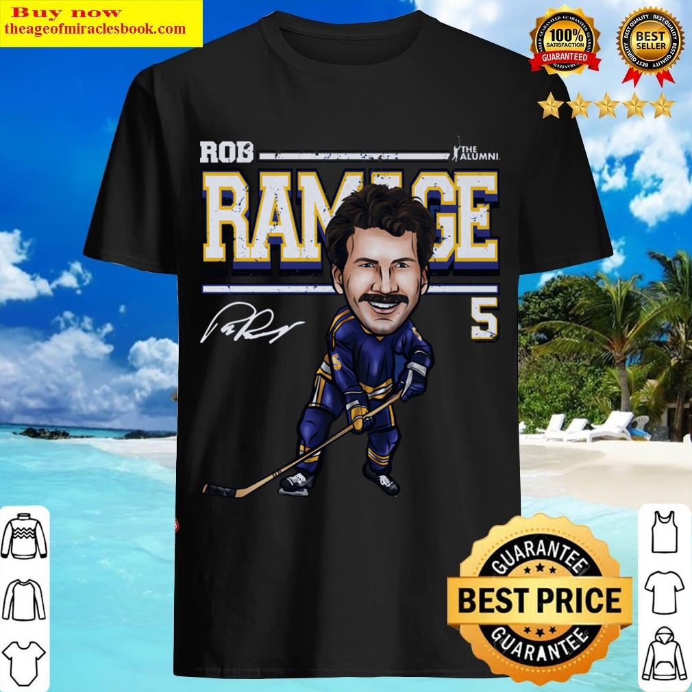 Rob Ramage St Louis Cartoon T-shirt