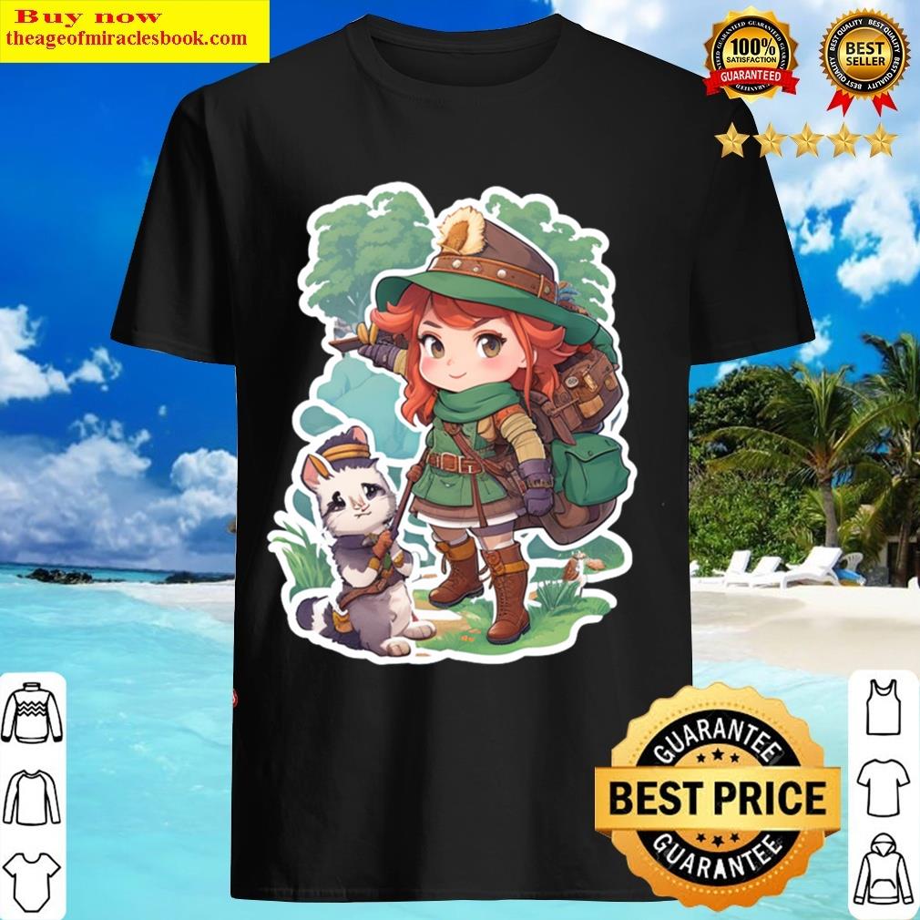Amanda The Adventurer Set Sticker T-shirt