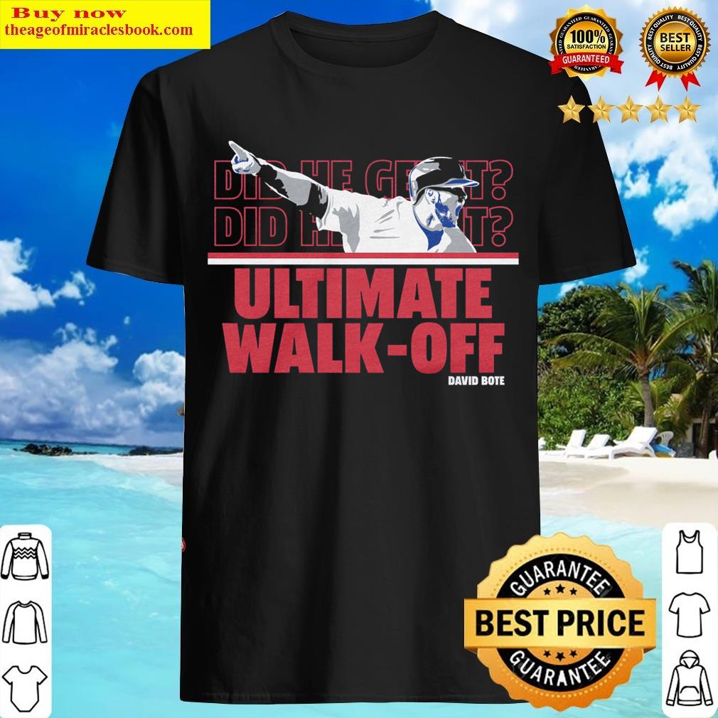 David Botethe Ultimate Walkoff T-shirt