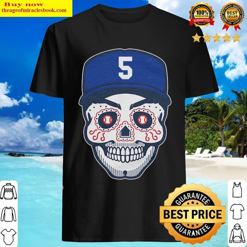 Freddie Freeman Sugar Skull T-shirt