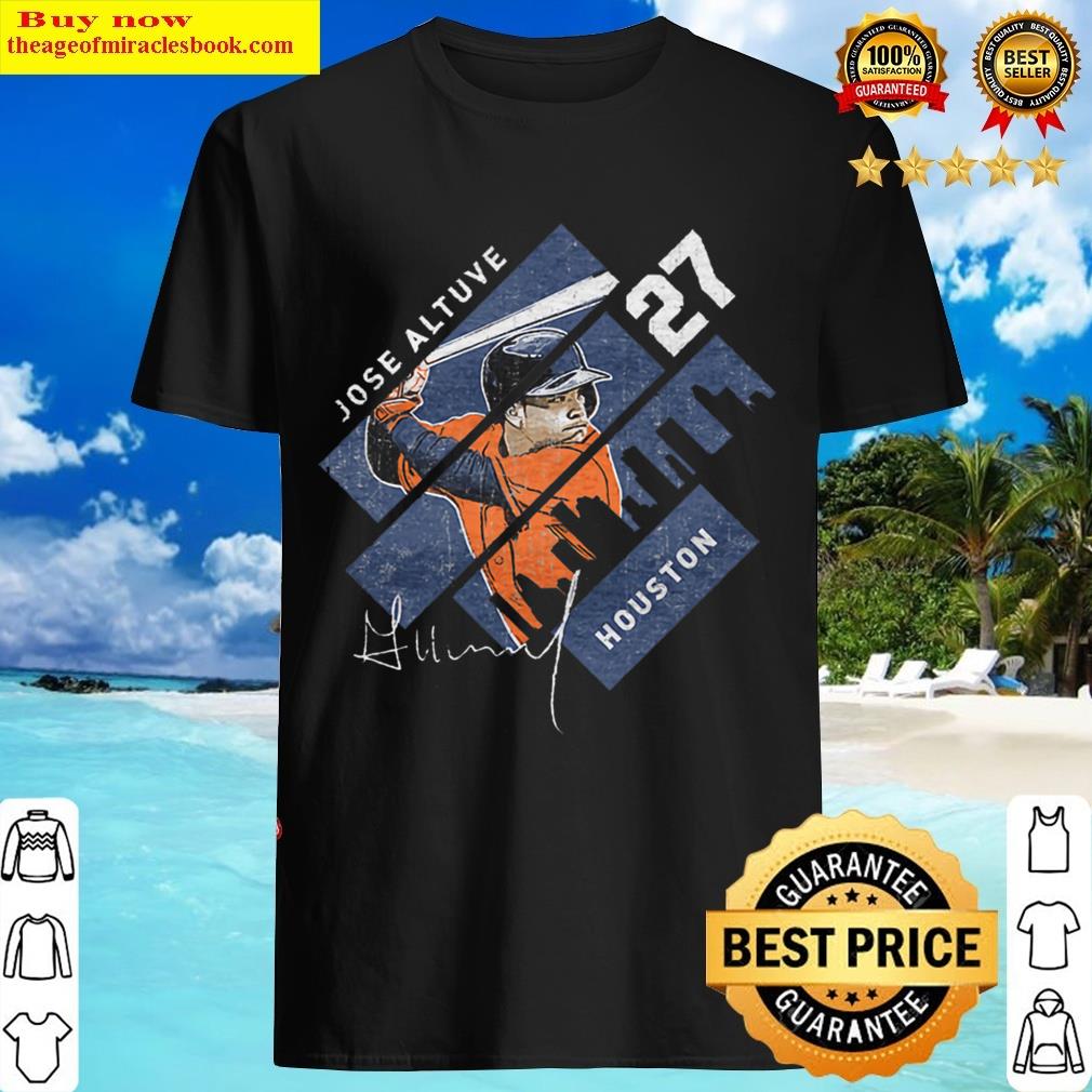 Jose Altuve Houston Stripes T-shirt
