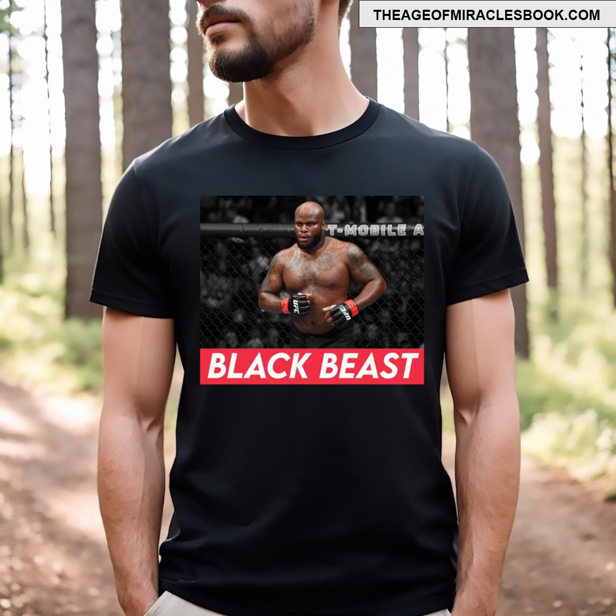 Derrick Lewis Black Beast Essential T-shirt