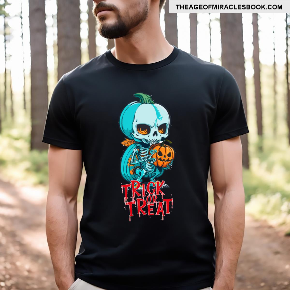 Funny Halloween Skeleton T-shirt