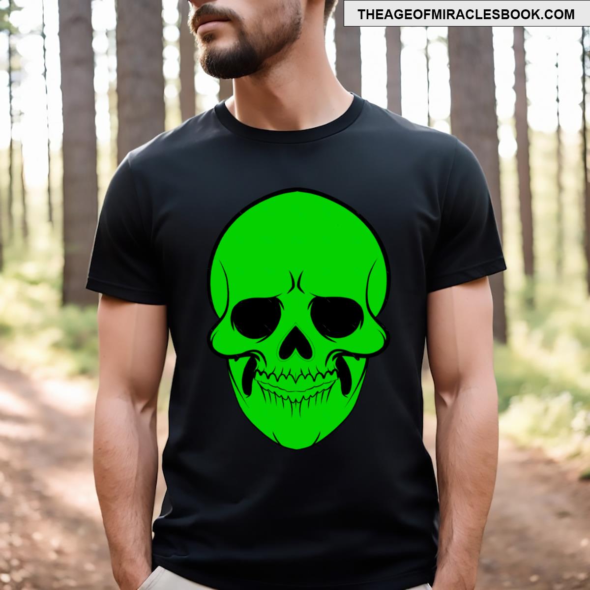 Green Skull T-shirt