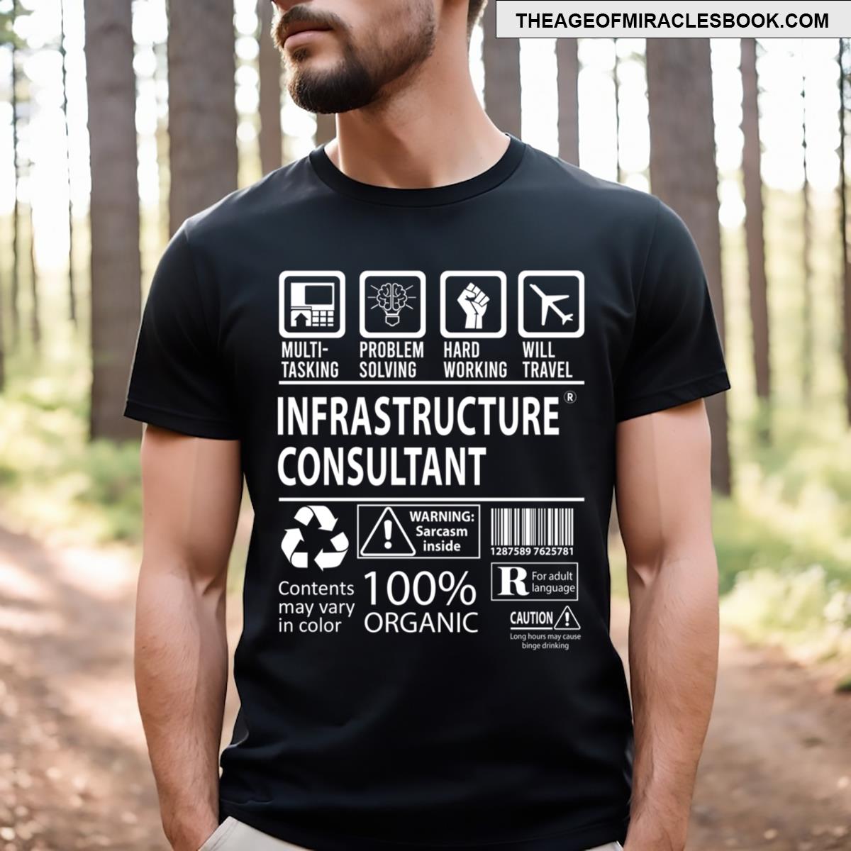 Infrastructure Consultant Multitasking Essential T-shirt
