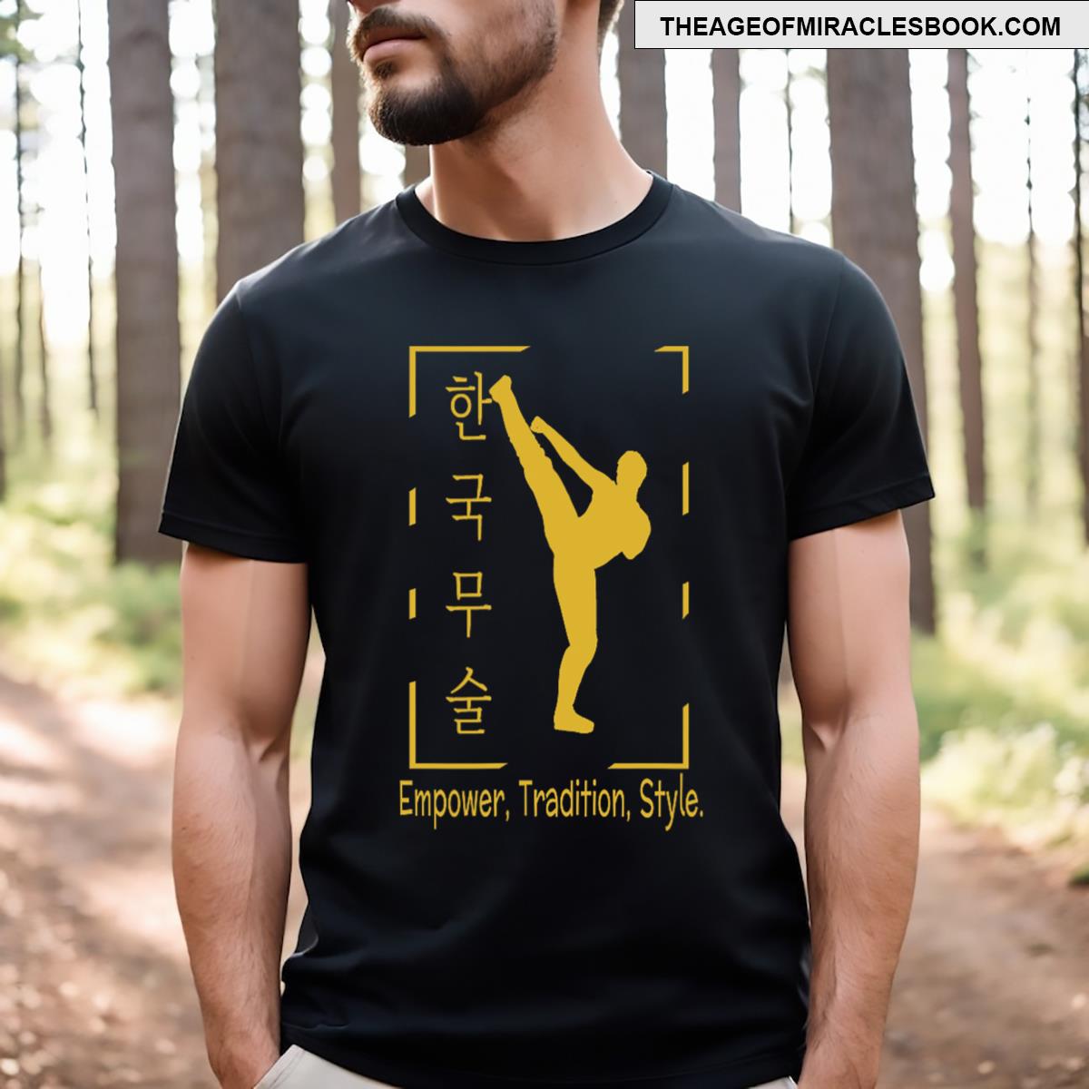 Korean Martial Arts Empowered T-shirt