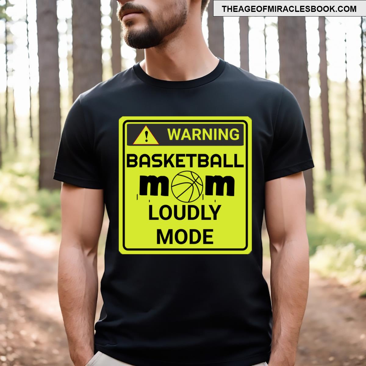 Basketball Mom Loudly Mode T-shirt