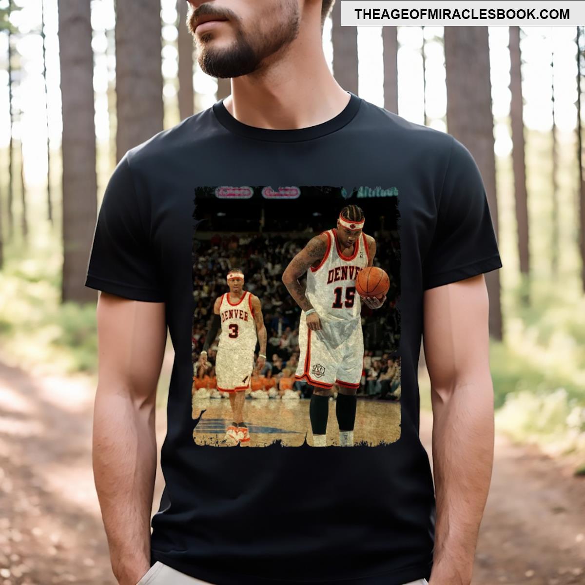 Carmelo Anthony And Allen Iverson T-shirt