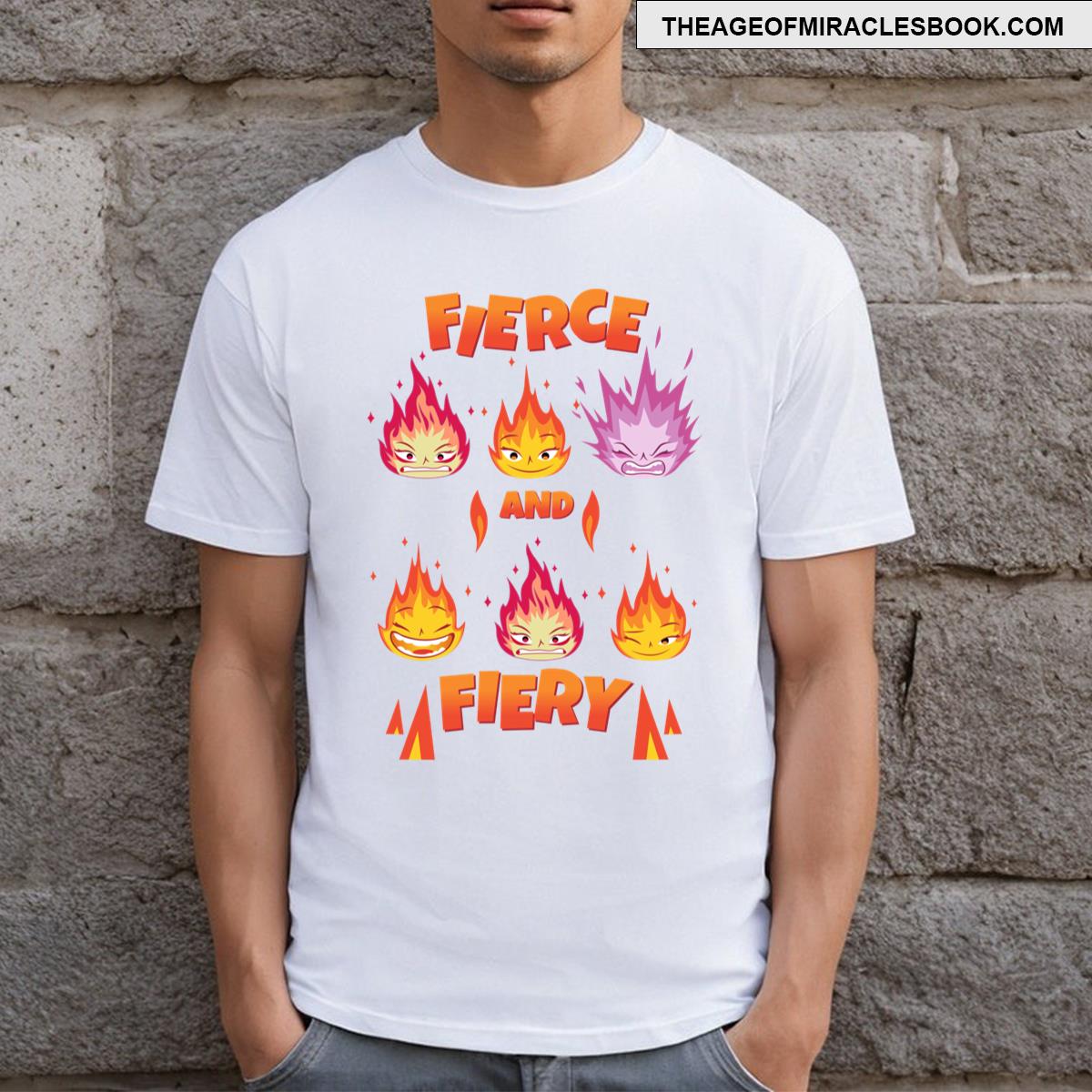 Fierce And Fiery Ember Elemental T-shirt