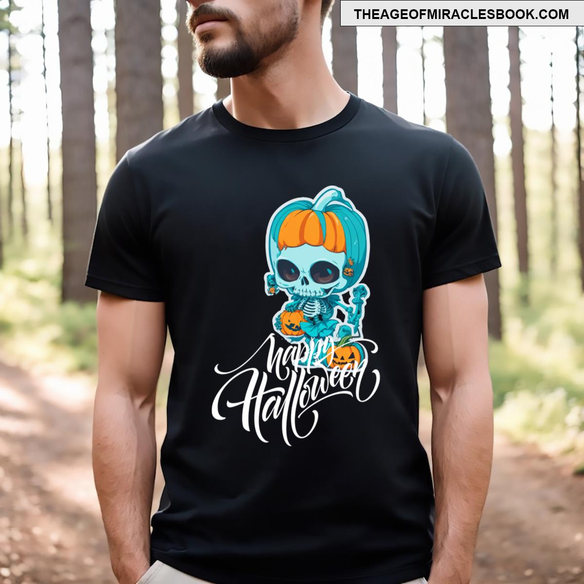 Funny Halloween Skeleton T-shirt