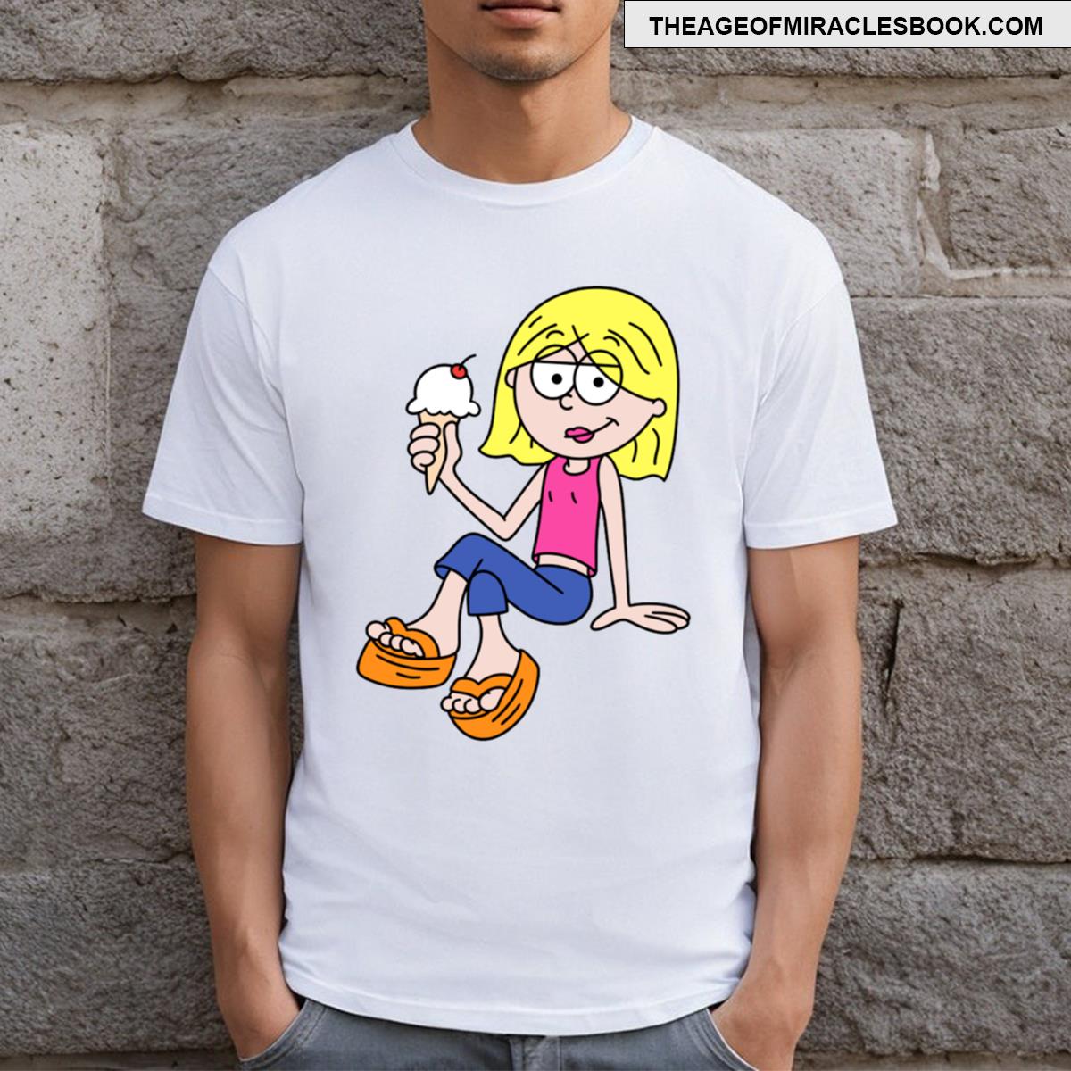 Lizzie Eats Ice Cream T-shirt
