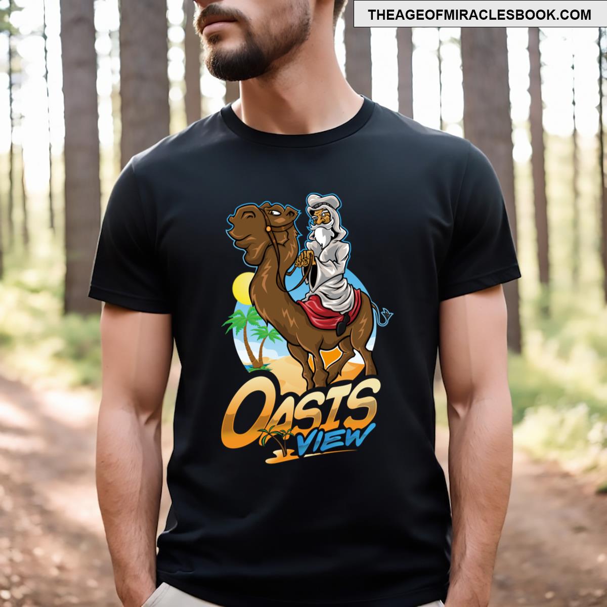 Oasis Viewcartoon Logo Essential T-shirt