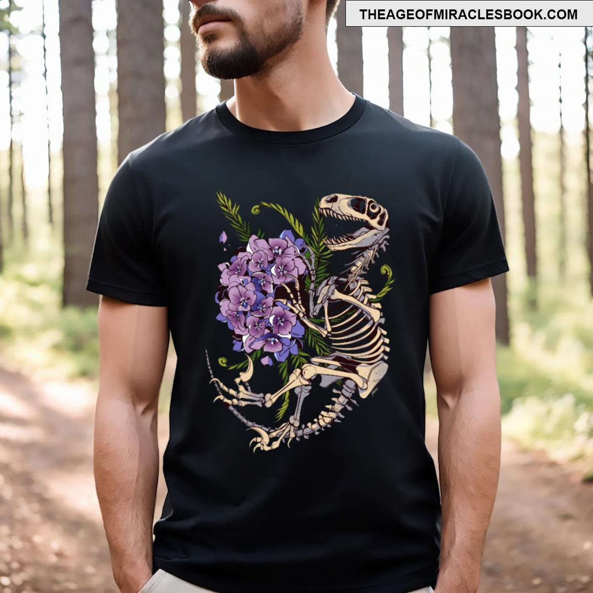 Flower Market Hydrangea Utahraptor Active T-shirt
