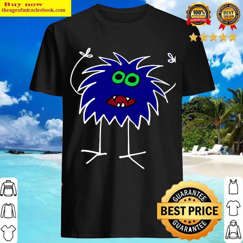 Funny Blue Alien T-shirt