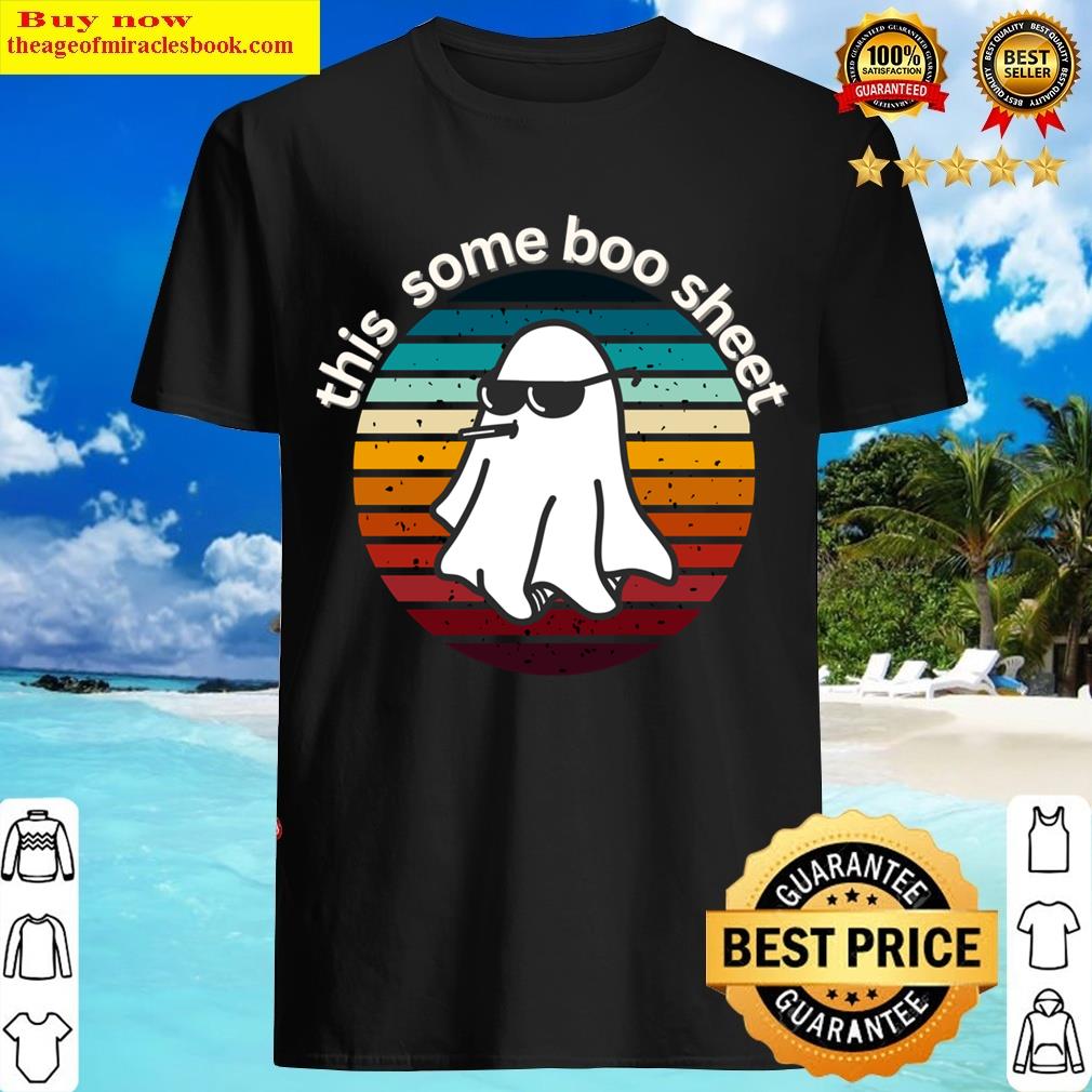This Some Boo Sheet Funny Halloween Ghost T-shirt