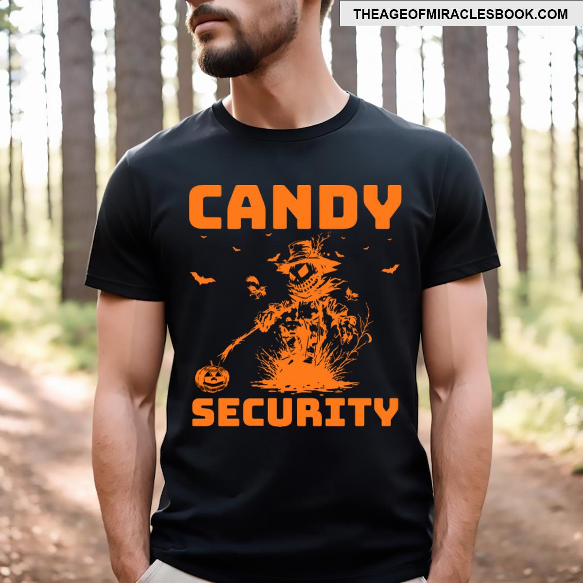 Candy Security Halloween Parents Guards T-shirt