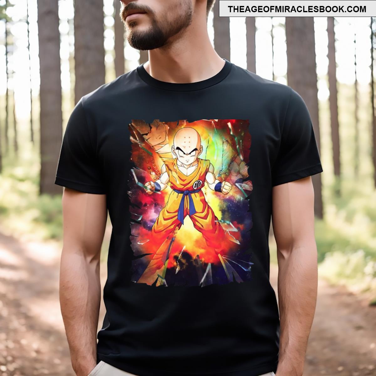 Krillin Anime Merchandise T-shirt