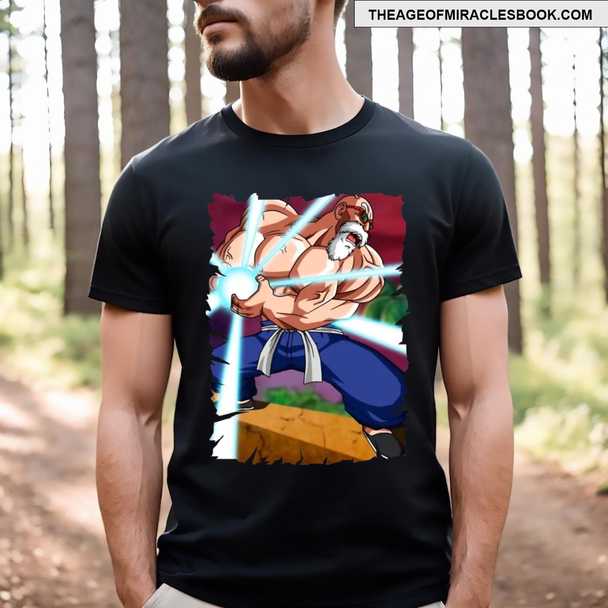 Master Roshi Anime Merchandise T-shirt