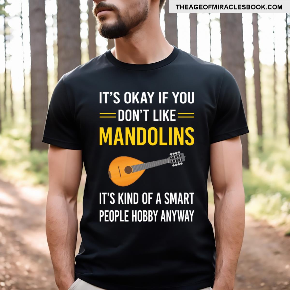 Smart People Mandolin T-shirt