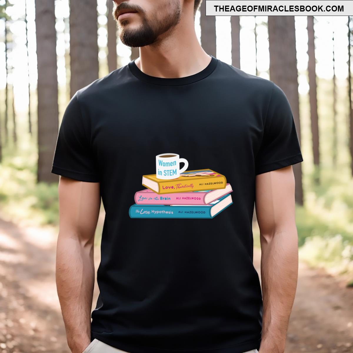 Ali Hazelwood Book Stack In Stem Mug T-shirt