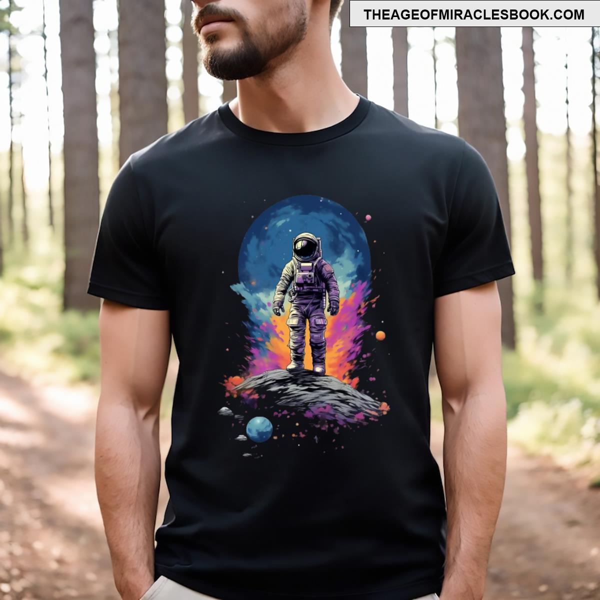 Lolour Space Fires T-shirt
