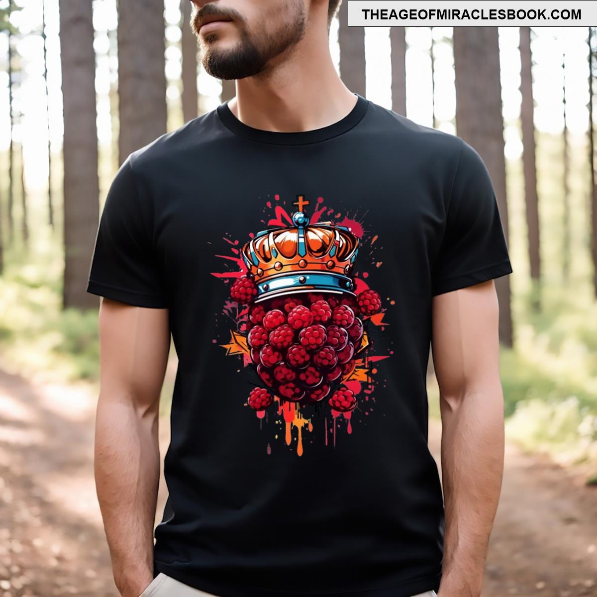 Frambuesa El Rey Del Verano T-shirt