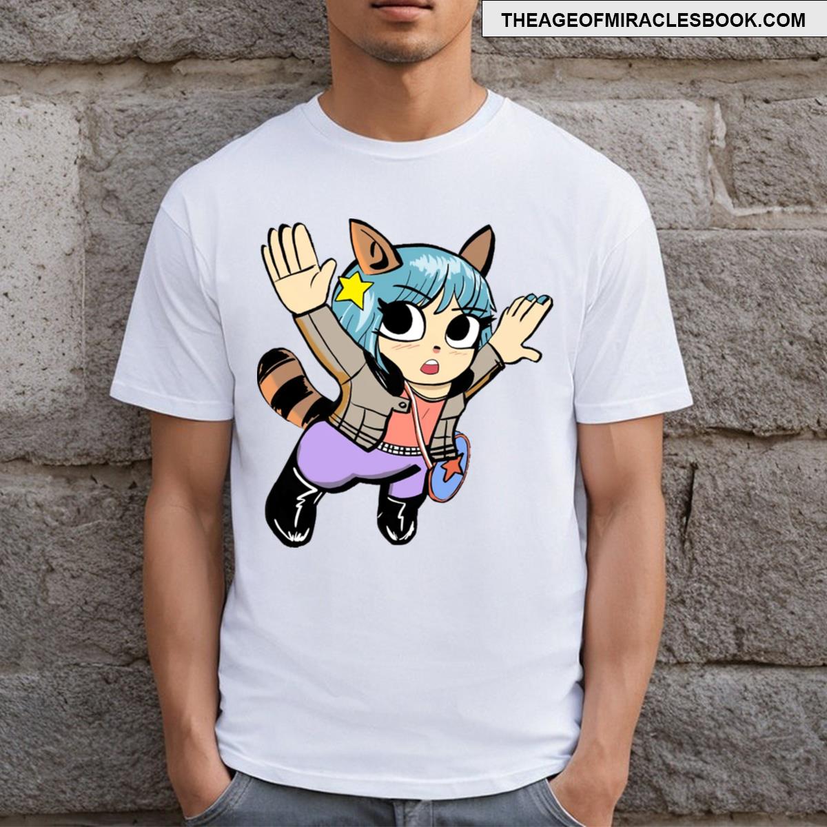 Ramona Flowers Takes Flight T-shirt