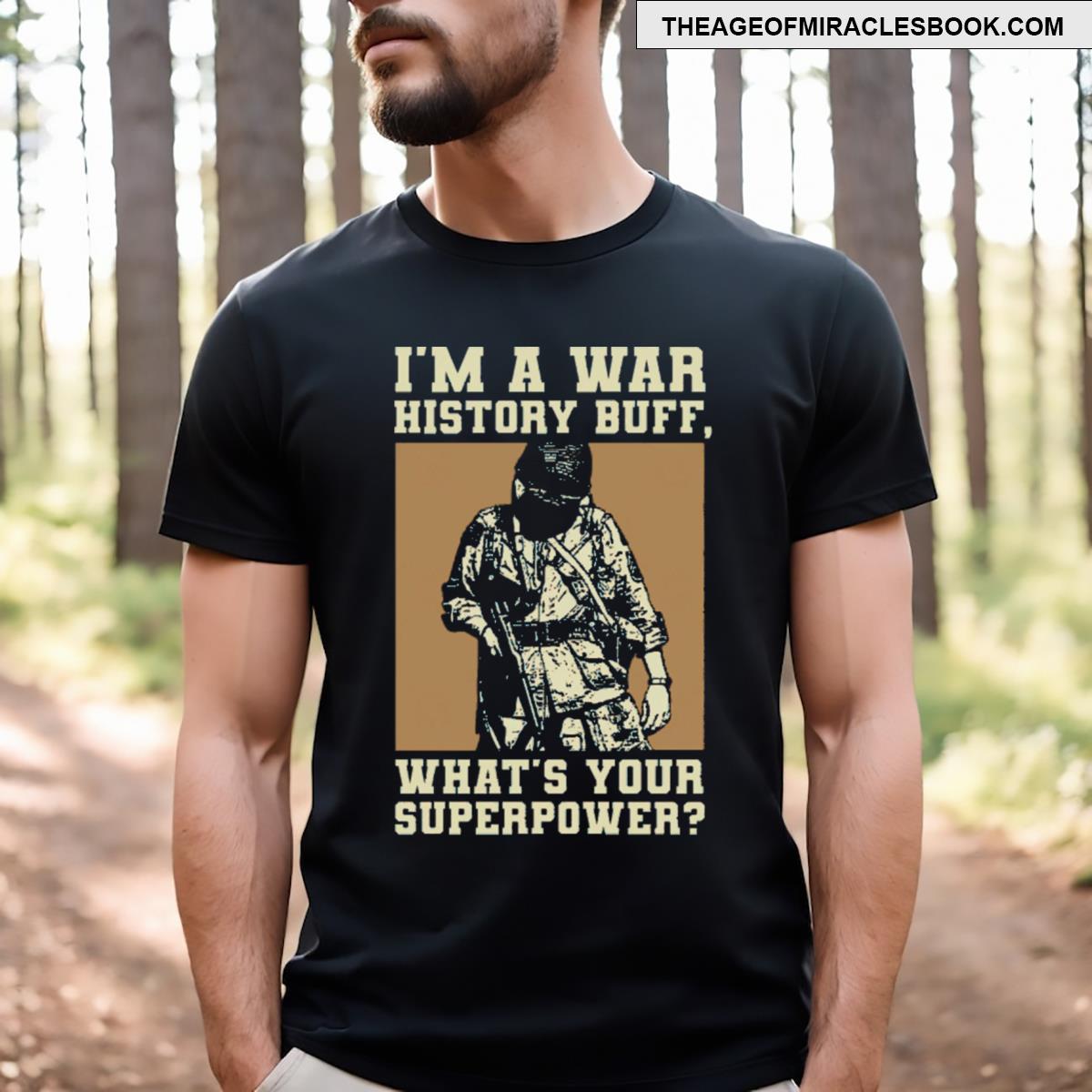 War History Buff Ww2 Enthusiast T-shirt