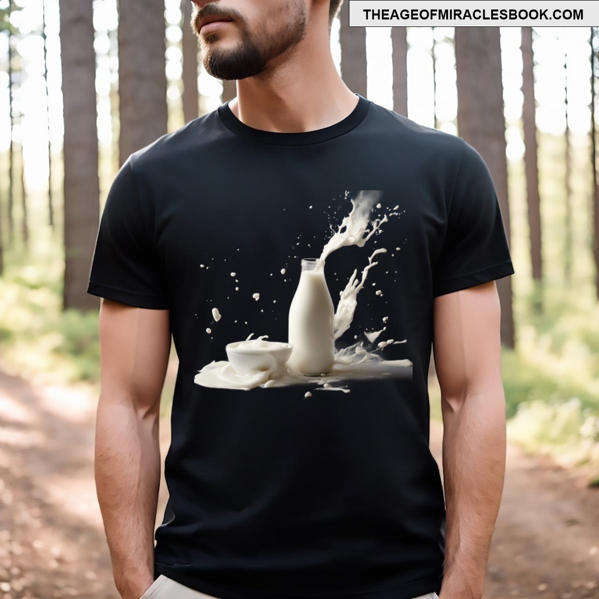 Milk Bottle Explodes T-shirt