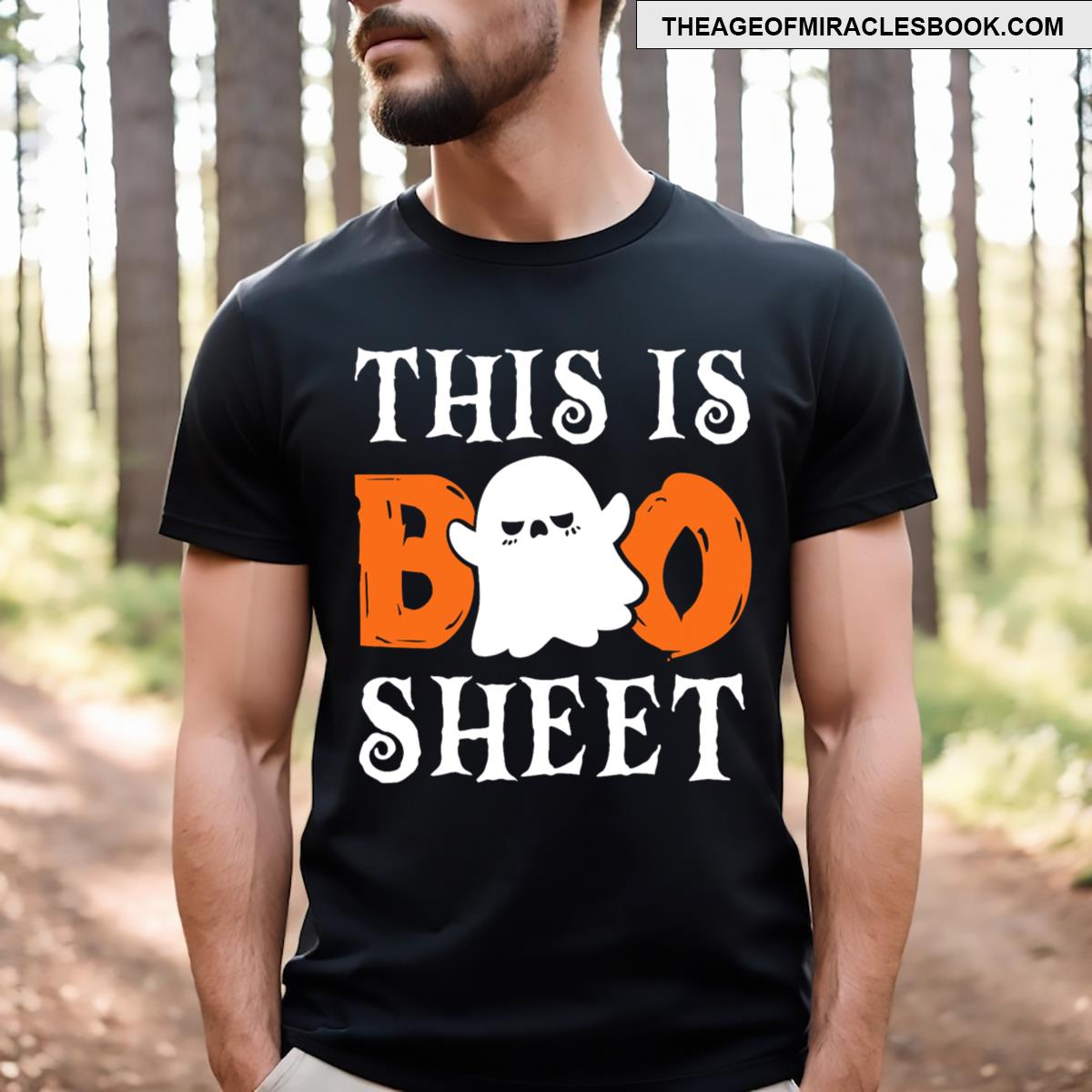 This Is Boo Sheet Ghost Halloween Costume T-shirt