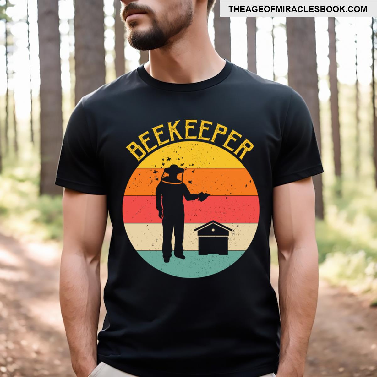 Bee Keeper Beekeeper Funny Cute Beekeeping Essential T-shirt