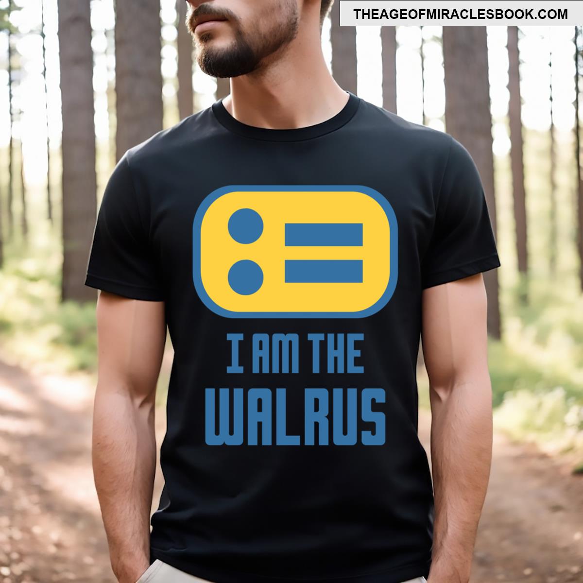 I Am The Walrus Programmer Developer Python Programming Pun Essential T-shirt
