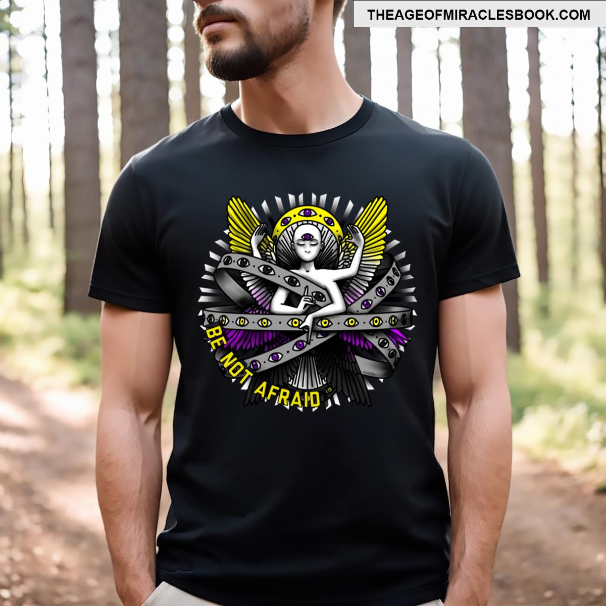 Be Not Afraid Enby T-shirt
