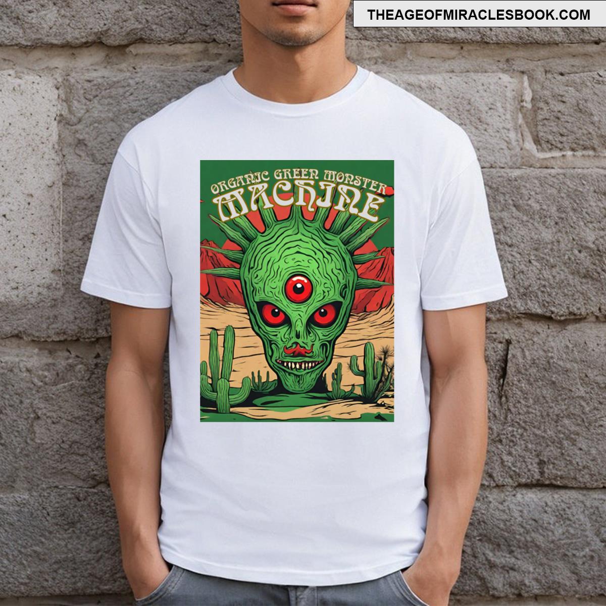 Ogmm Desert Alien T-shirt